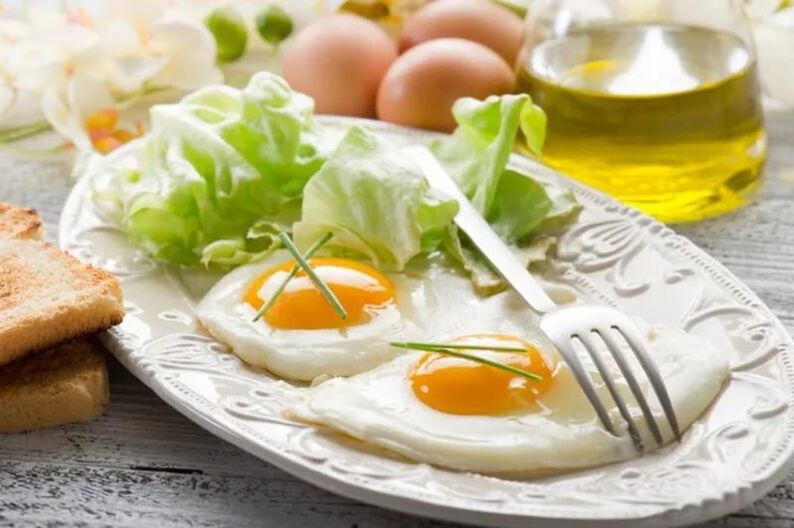huevos revueltos para la dieta dukan